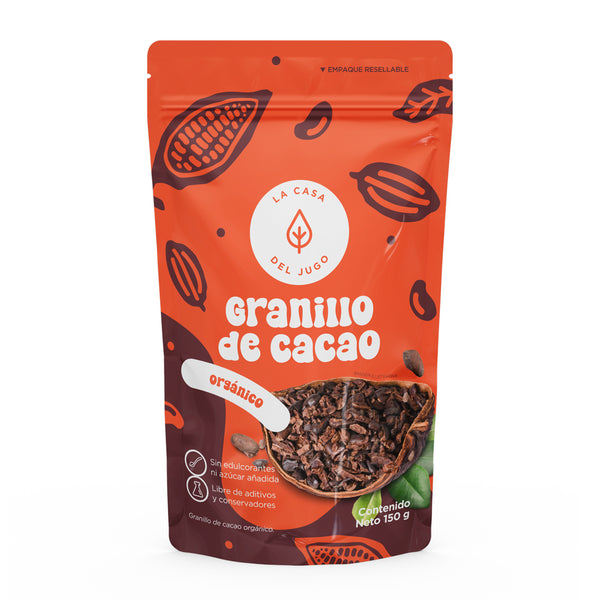 Granillo de cacao orgánico