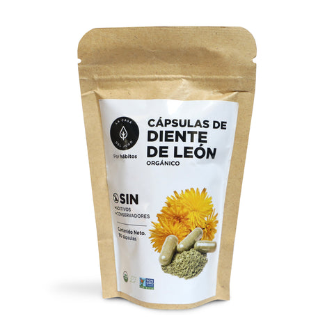 Cápsulas de Diente de León orgánica