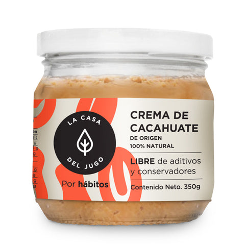 Crema de Cacahuate Artesanal 100% natural