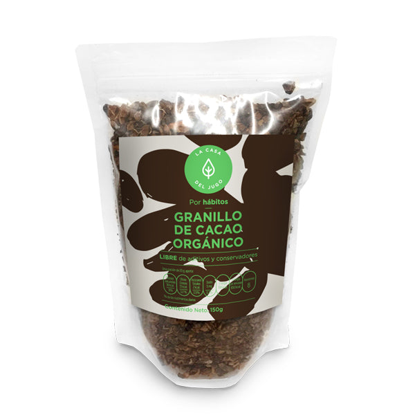 Granillo de cacao orgánico